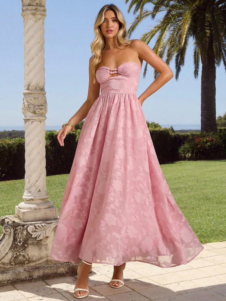 Rochie maxi SHEIN, roz