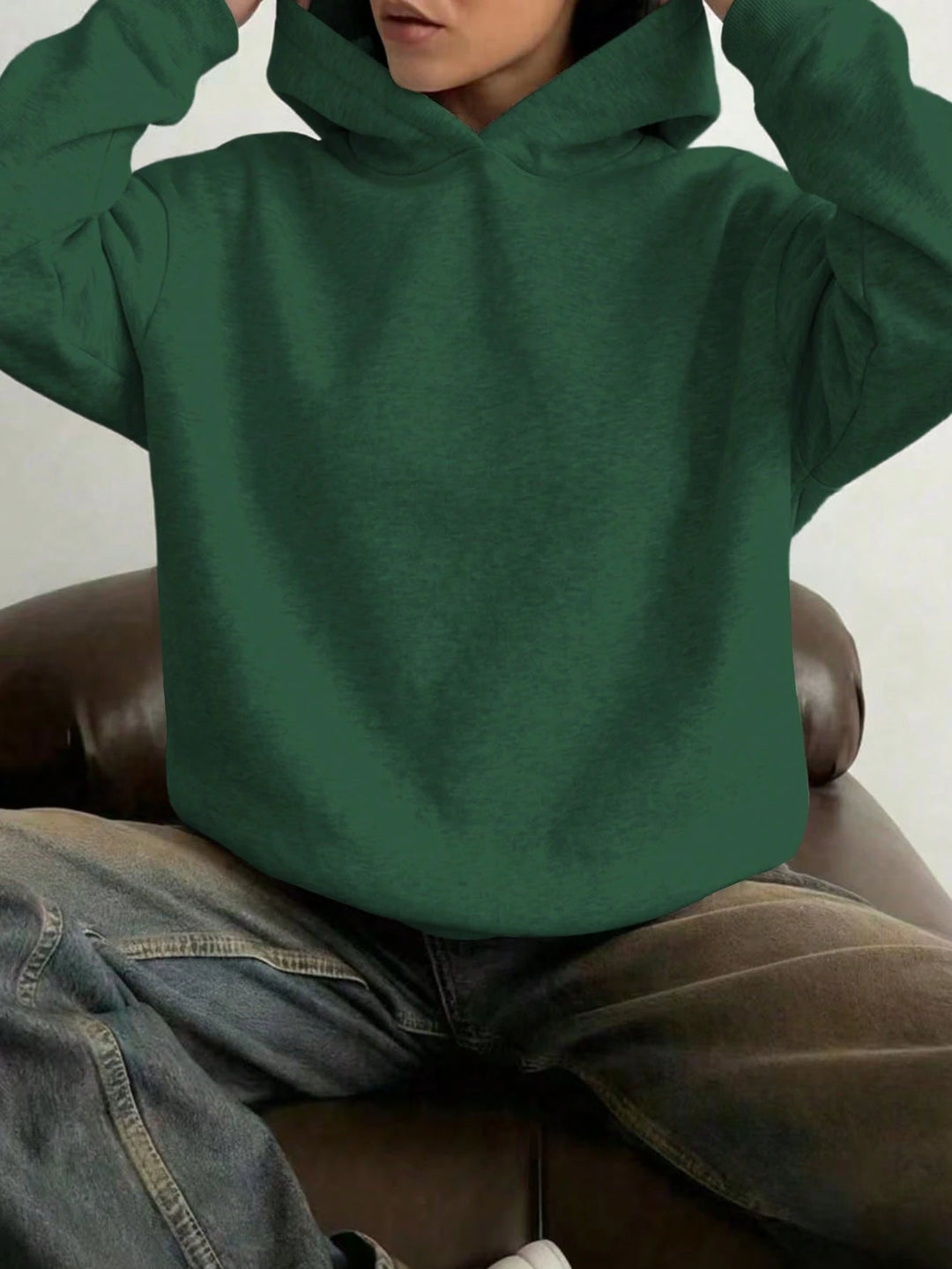 Hanorac SHEIN, verde