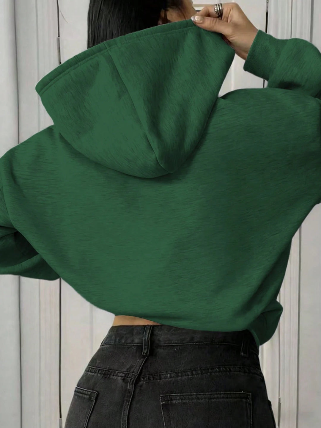Hanorac SHEIN, verde