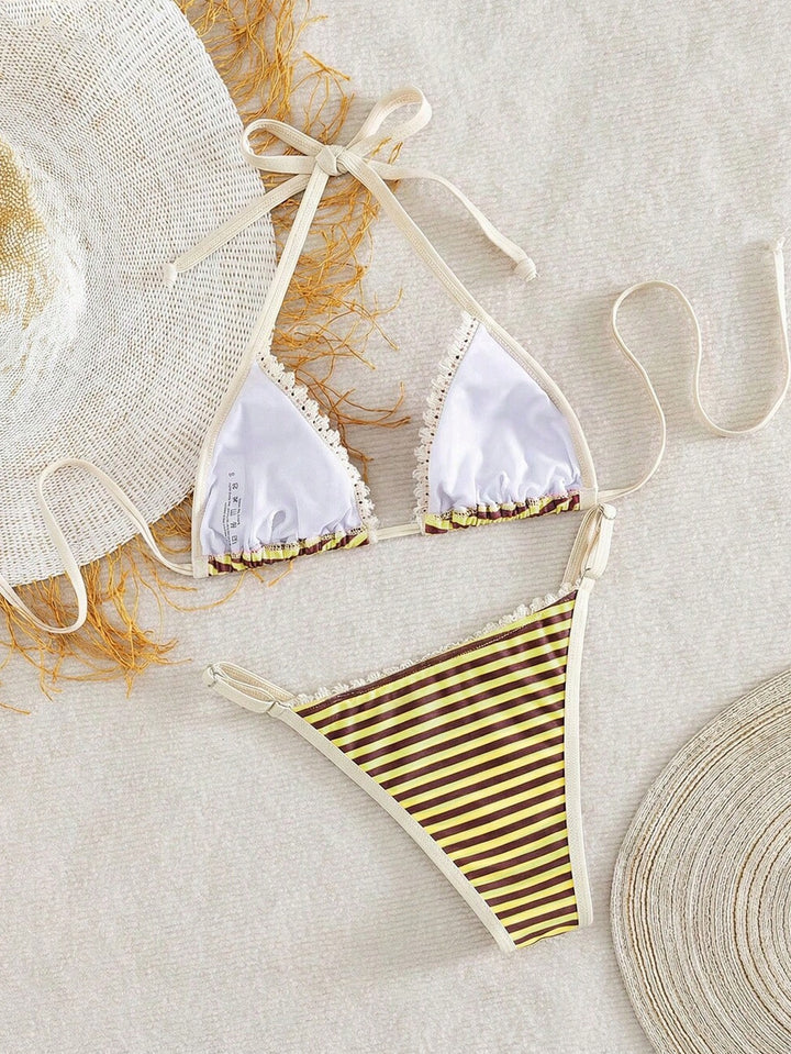 Set bikini SHEIN, galben