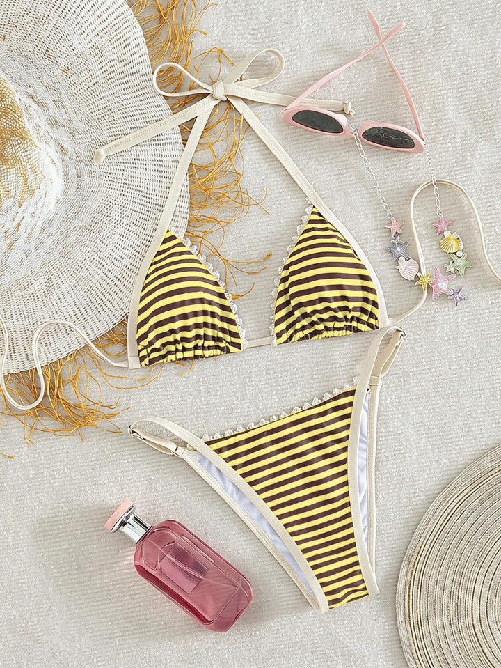 Set bikini SHEIN, galben