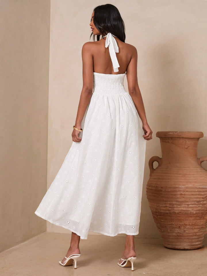 Rochie maxi SHEIN, alb
