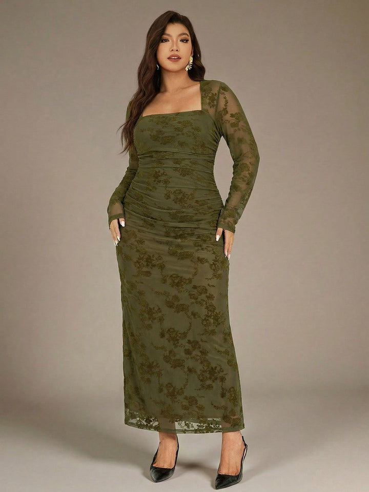 Rochie SHEIN, verde