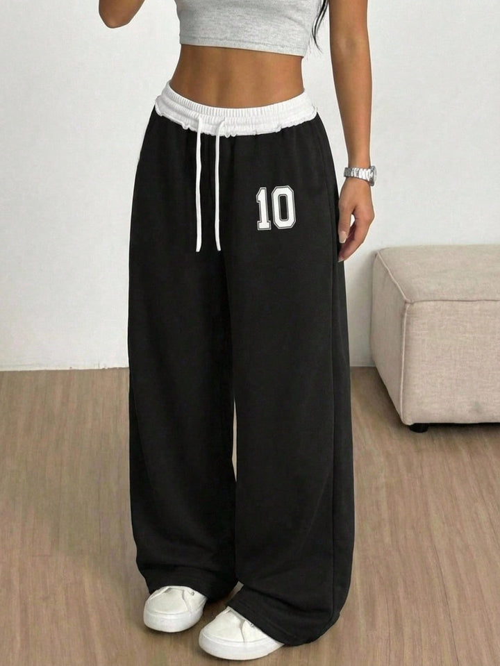 Pantaloni SHEIN, negru
