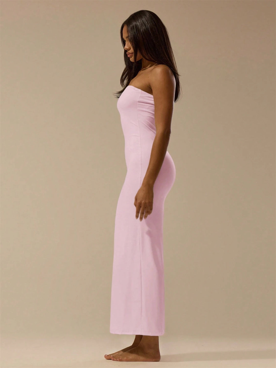 Rochie maxi SHEIN, roz