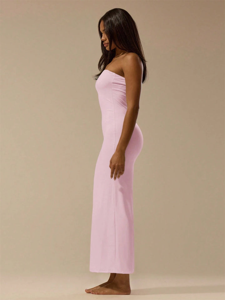 Rochie maxi SHEIN, roz