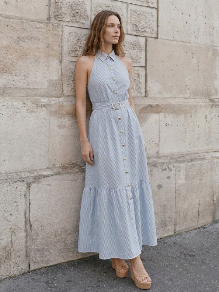 Rochie maxi SHEIN, albastru