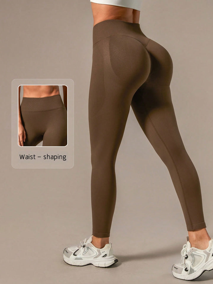 Pantaloni SHEIN, maro