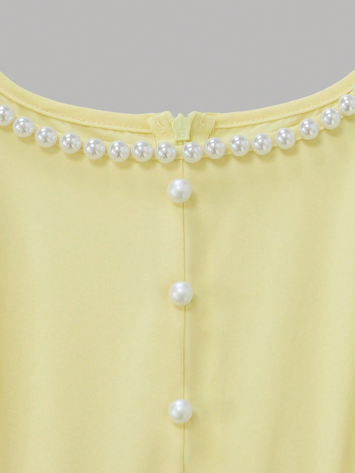 Rochie midi SHEIN, galben