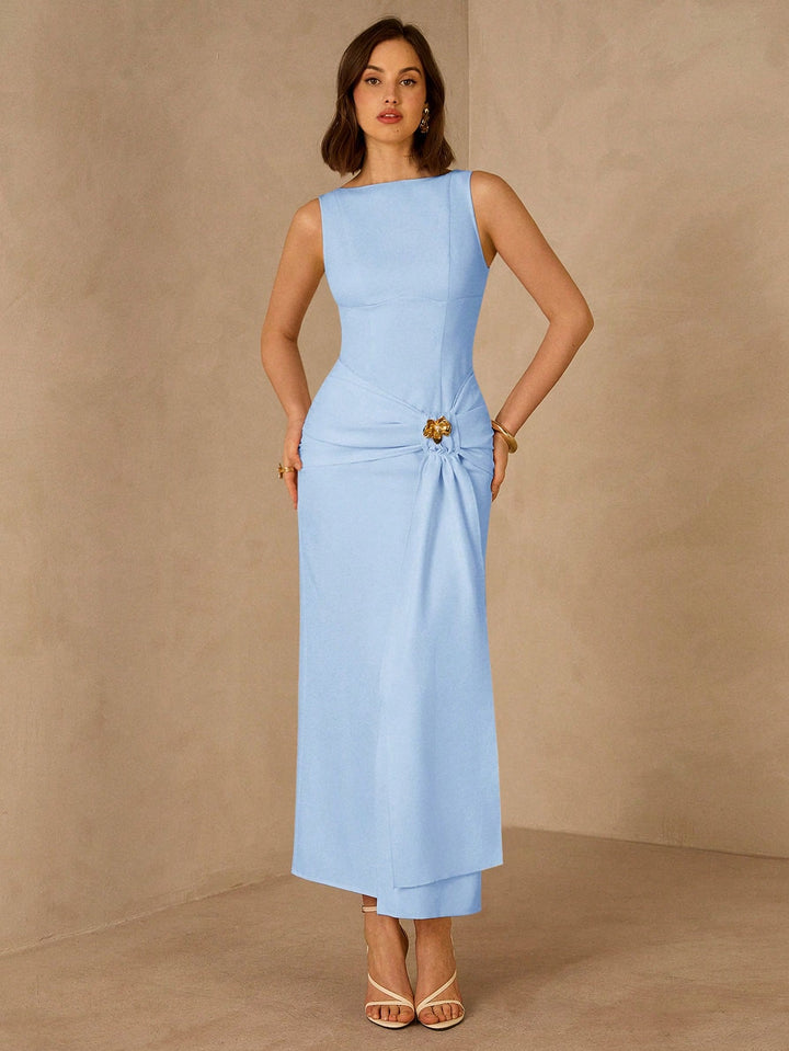 Rochie maxi SHEIN, albastru