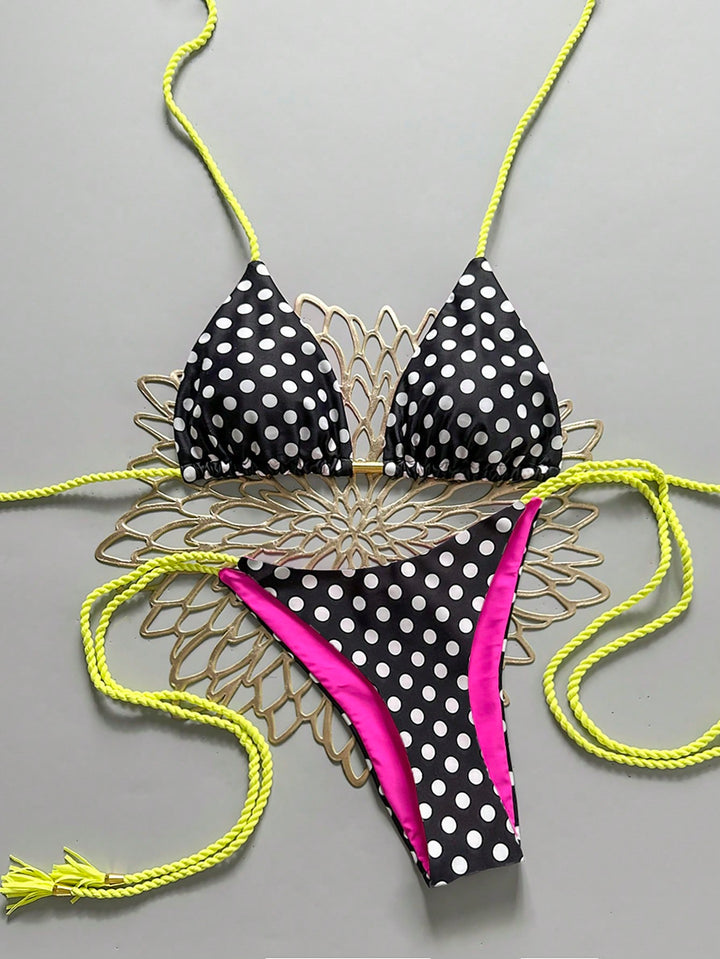 Set bikini SHEIN, mix culori