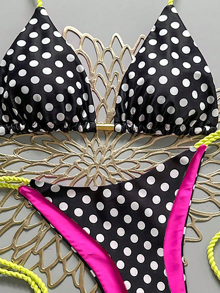 Set bikini SHEIN, mix culori