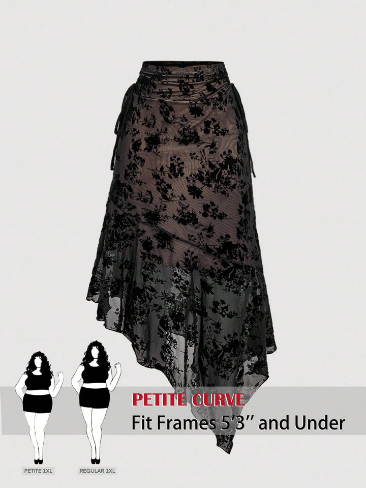 Fustă maxi SHEIN, negru