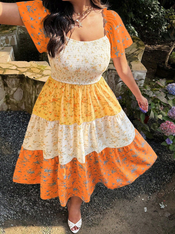 Rochie SHEIN, mix culori