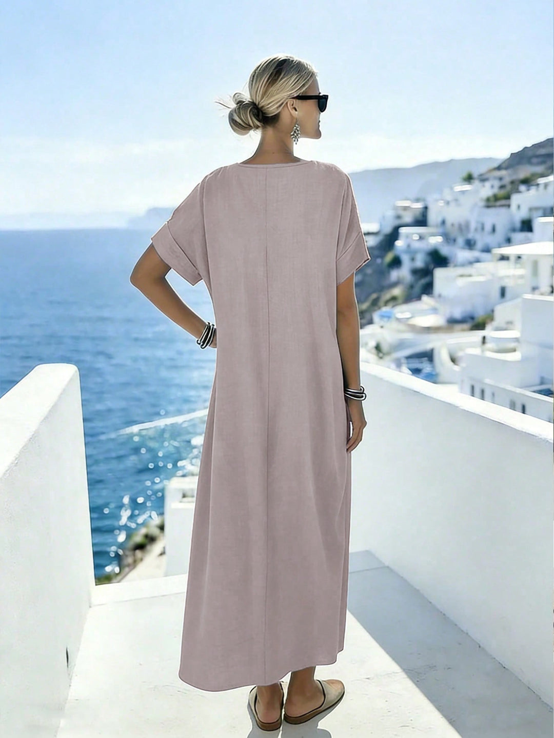 Rochie maxi SHEIN, gri