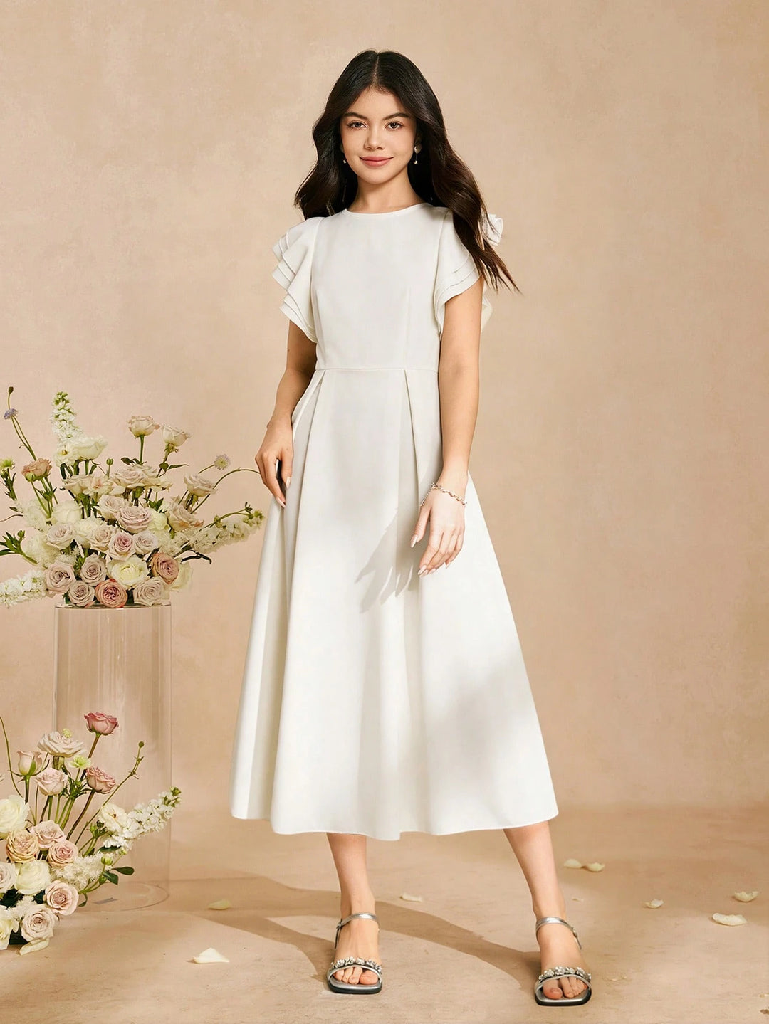 Rochie SHEIN, alb