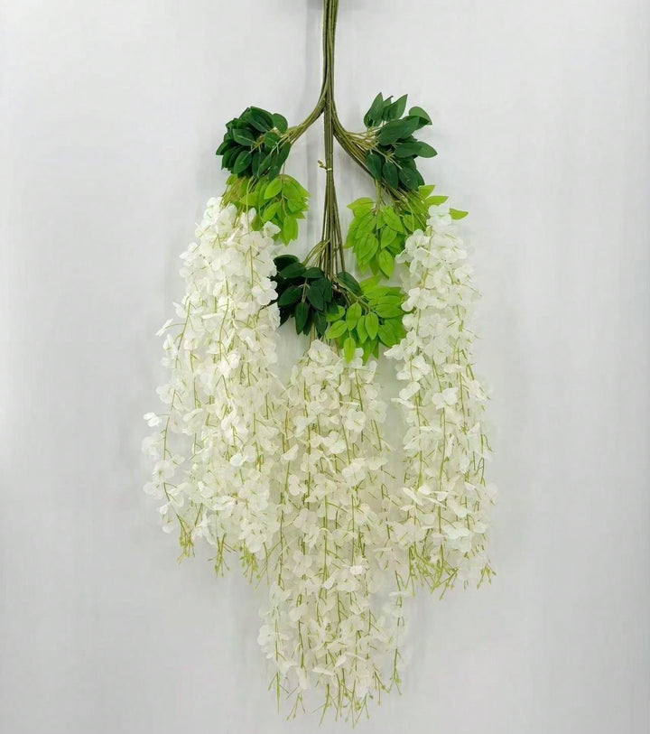 Floari artificiale SHEIN, alb