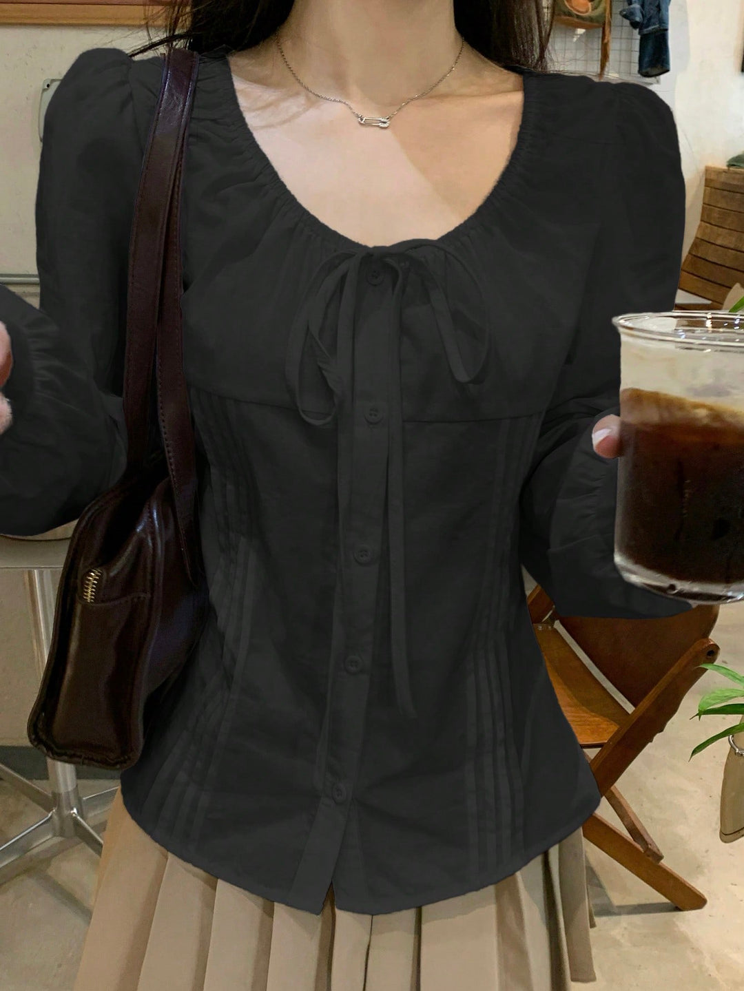 Bluza SHEIN, negru