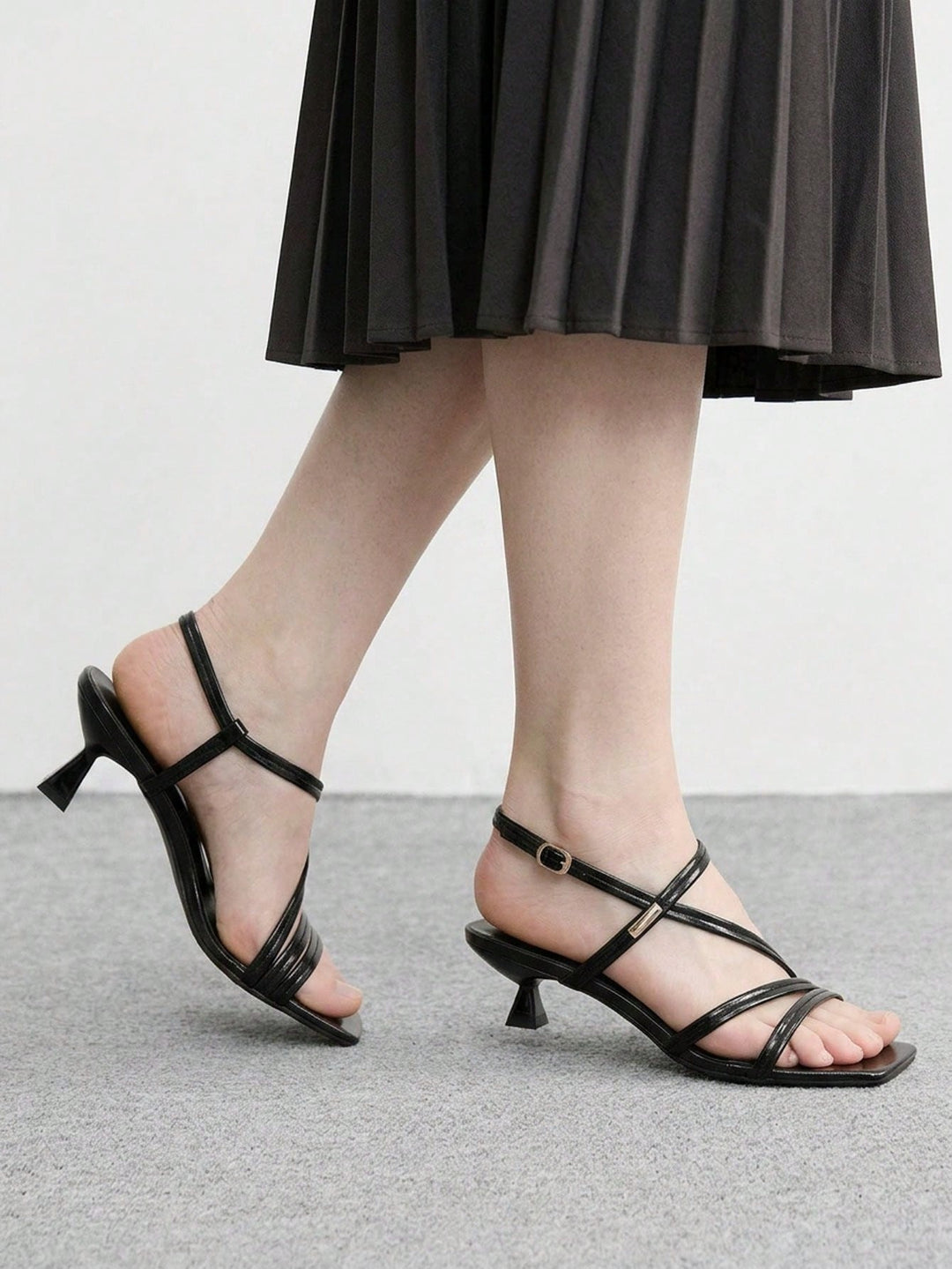 Sandale SHEIN, negru