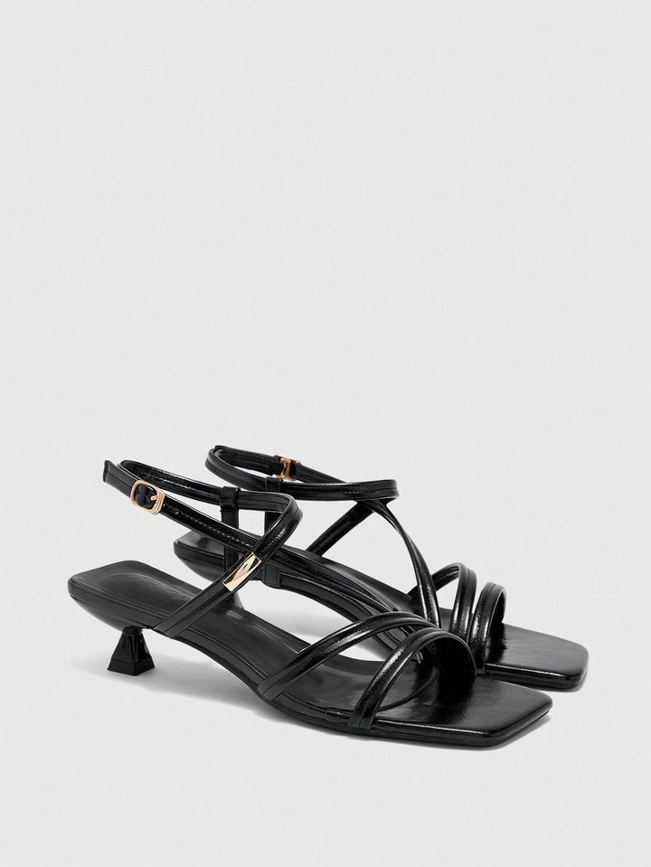 Sandale SHEIN, negru