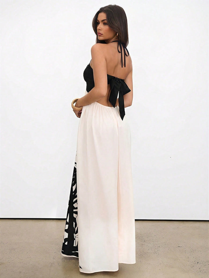 Rochie maxi SHEIN, mix culori