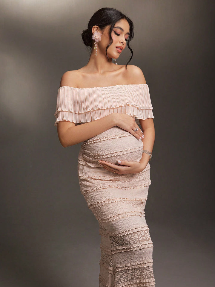 Rochie de maternitate SHEIN, roz