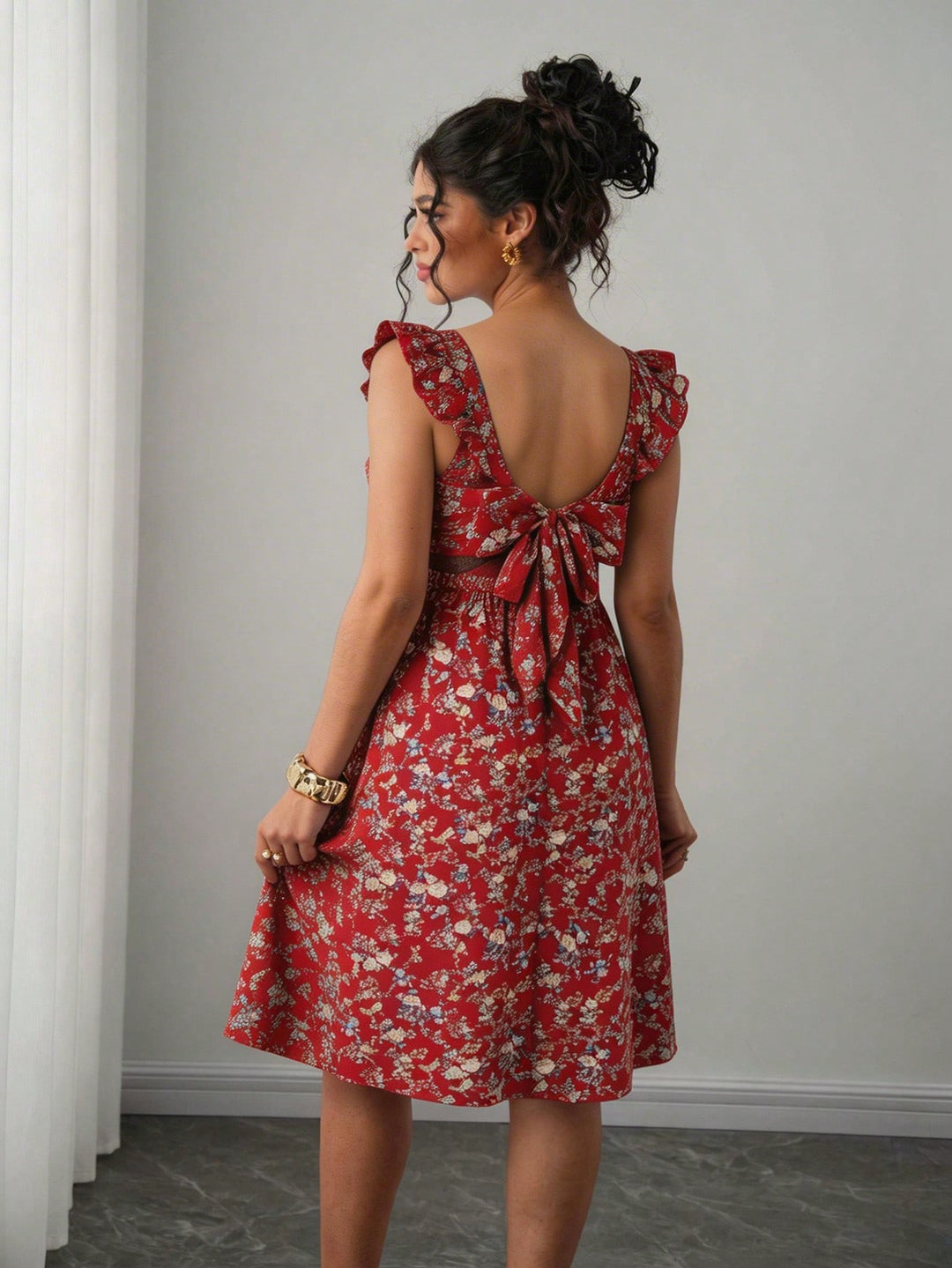 Rochie SHEIN, vișiniu