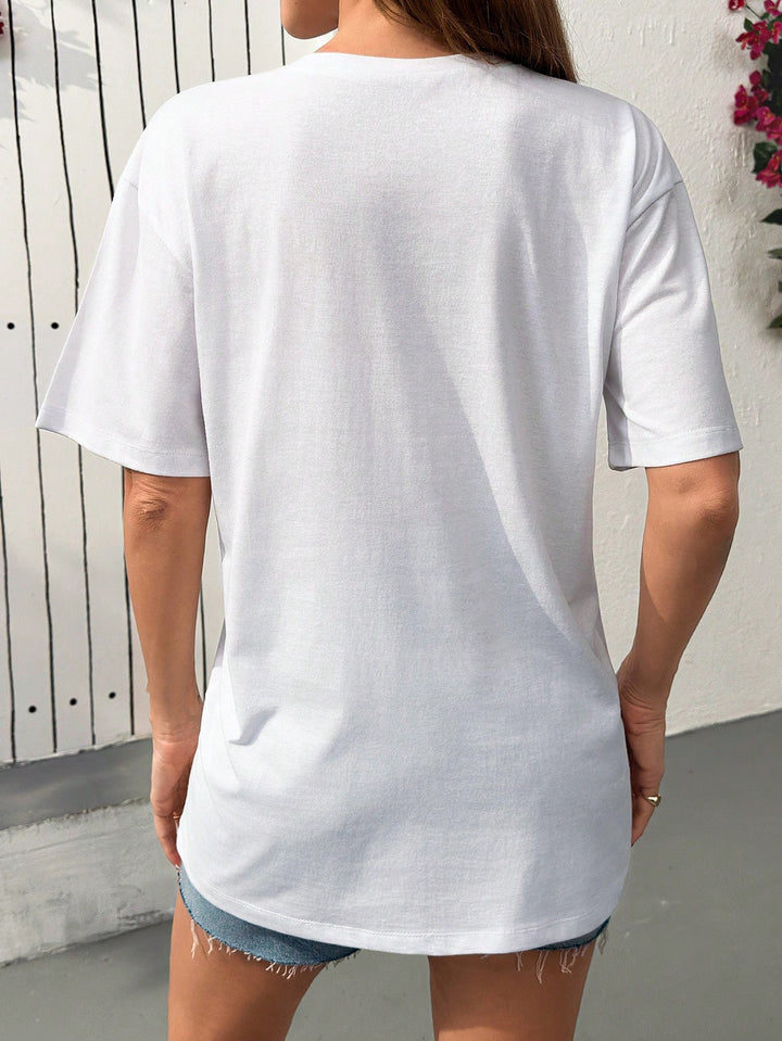 Tricou SHEIN, alb