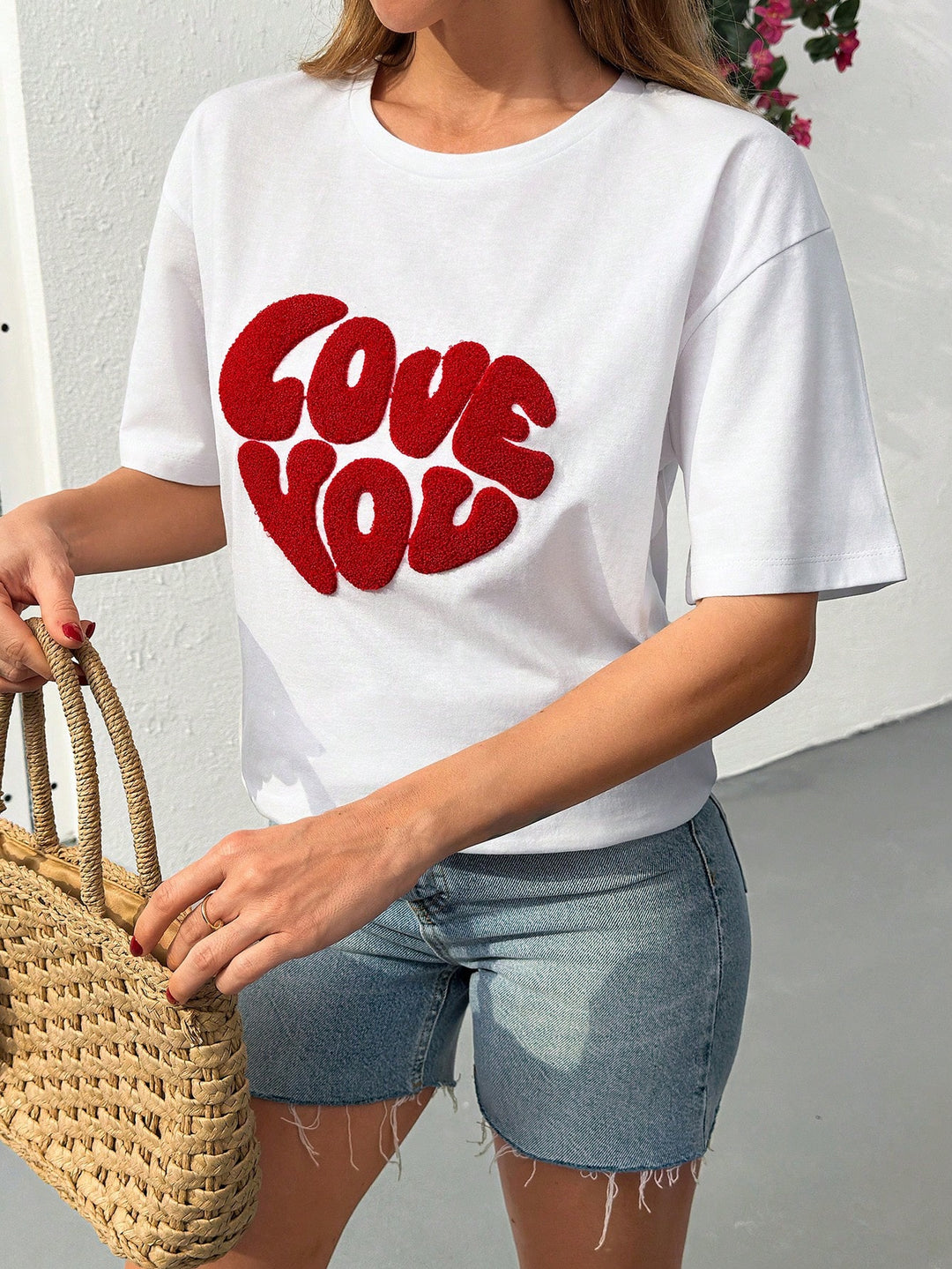 Tricou SHEIN, alb