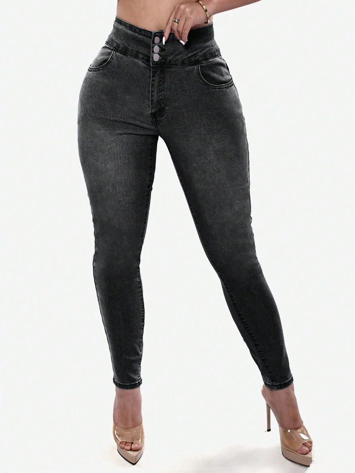 Jeans SHEIN, gri