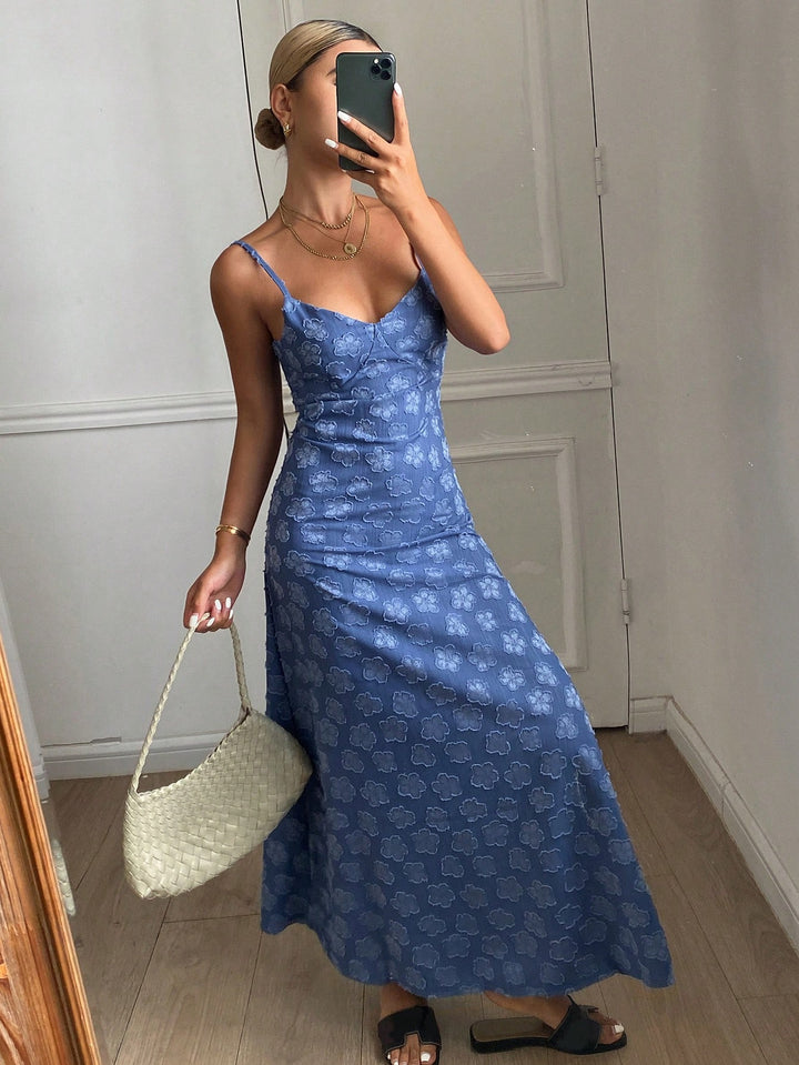 Rochie maxi SHEIN, albastru