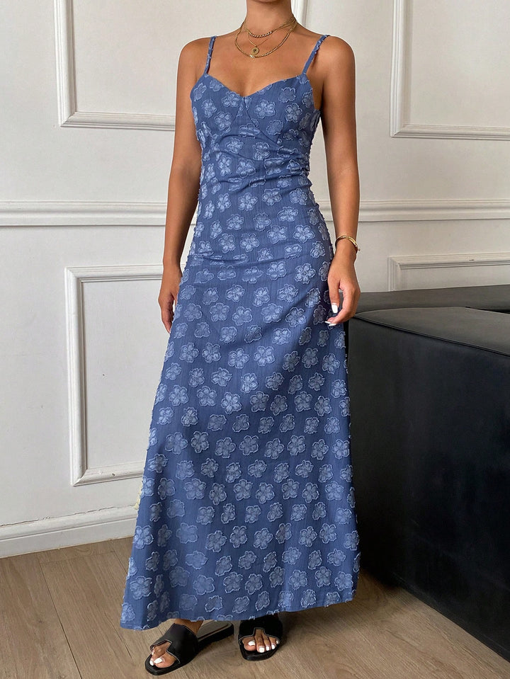 Rochie maxi SHEIN, albastru