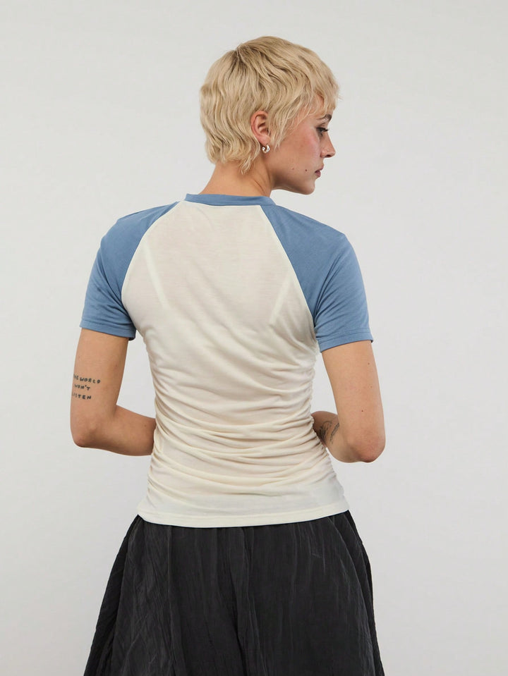 Top SHEIN, albastru