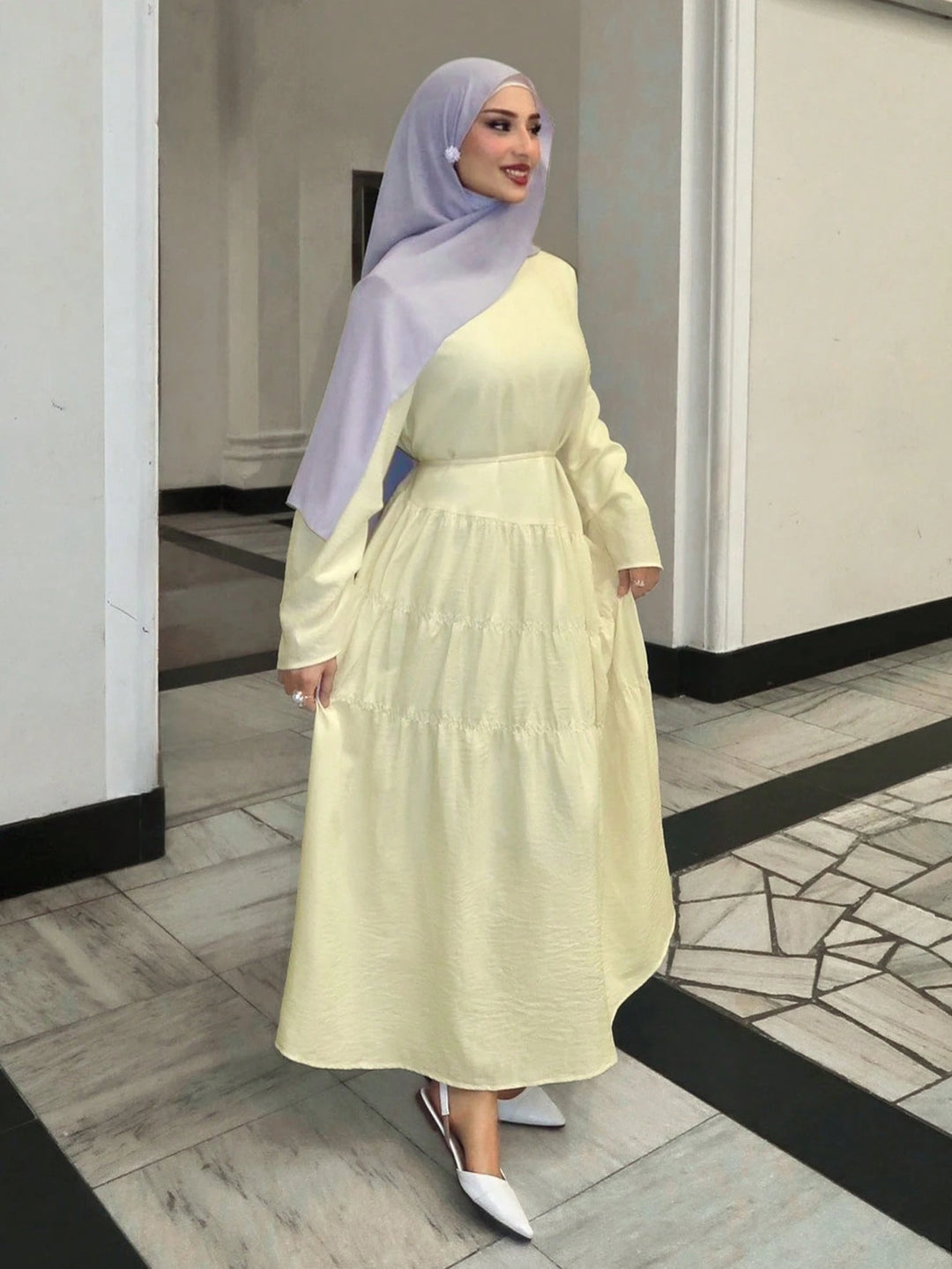 Rochie maxi SHEIN, galben