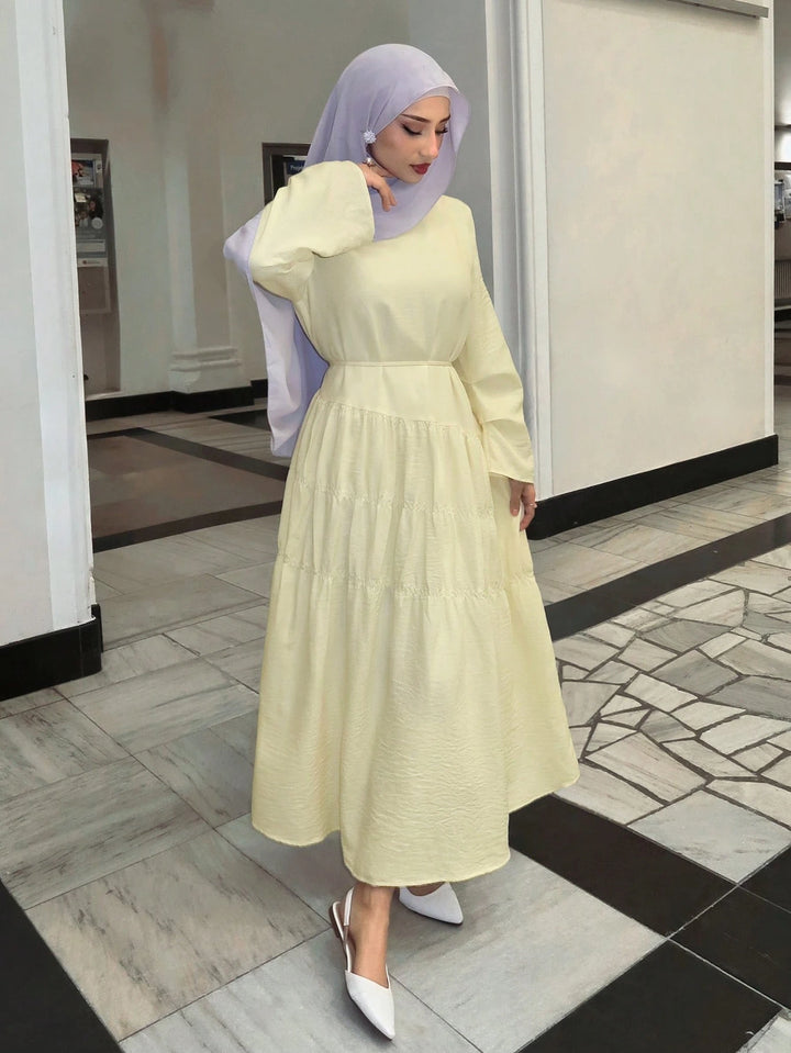 Rochie maxi SHEIN, galben
