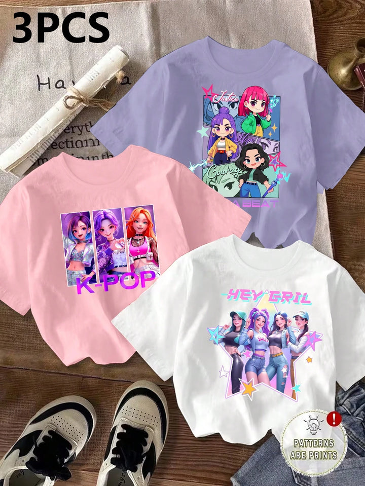 Set tricouri SHEIN, mix culori