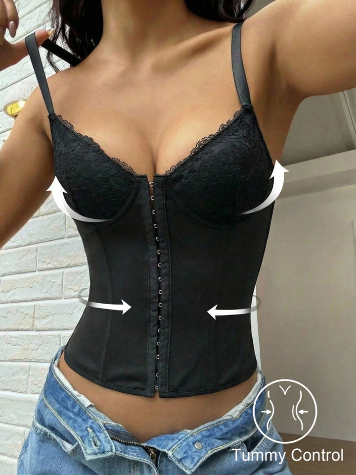 Top SHEIN, negru