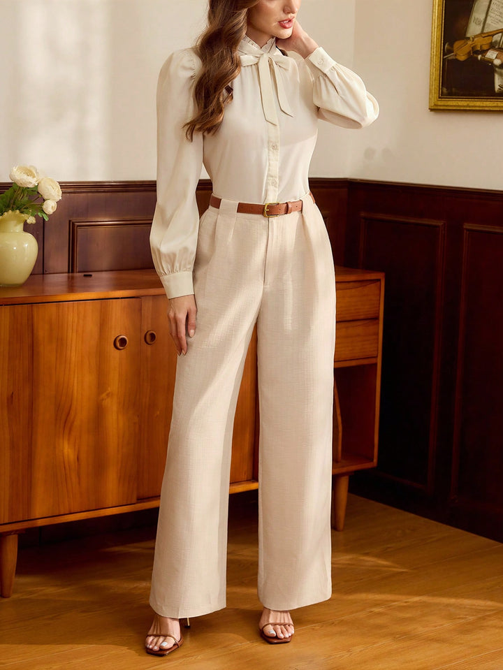 Pantaloni SHEIN,bej