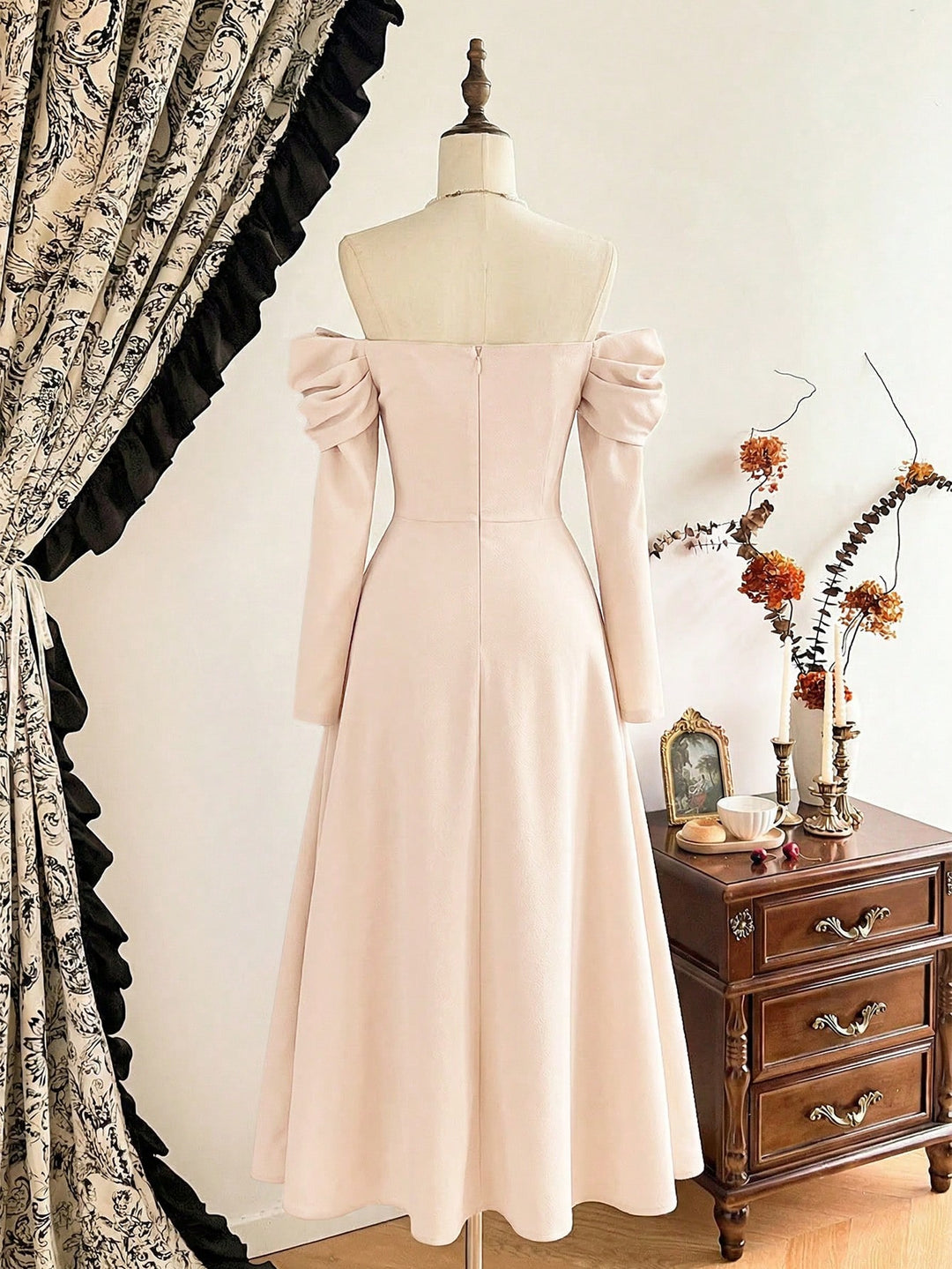 Rochie maxi SHEIN, portocaliu