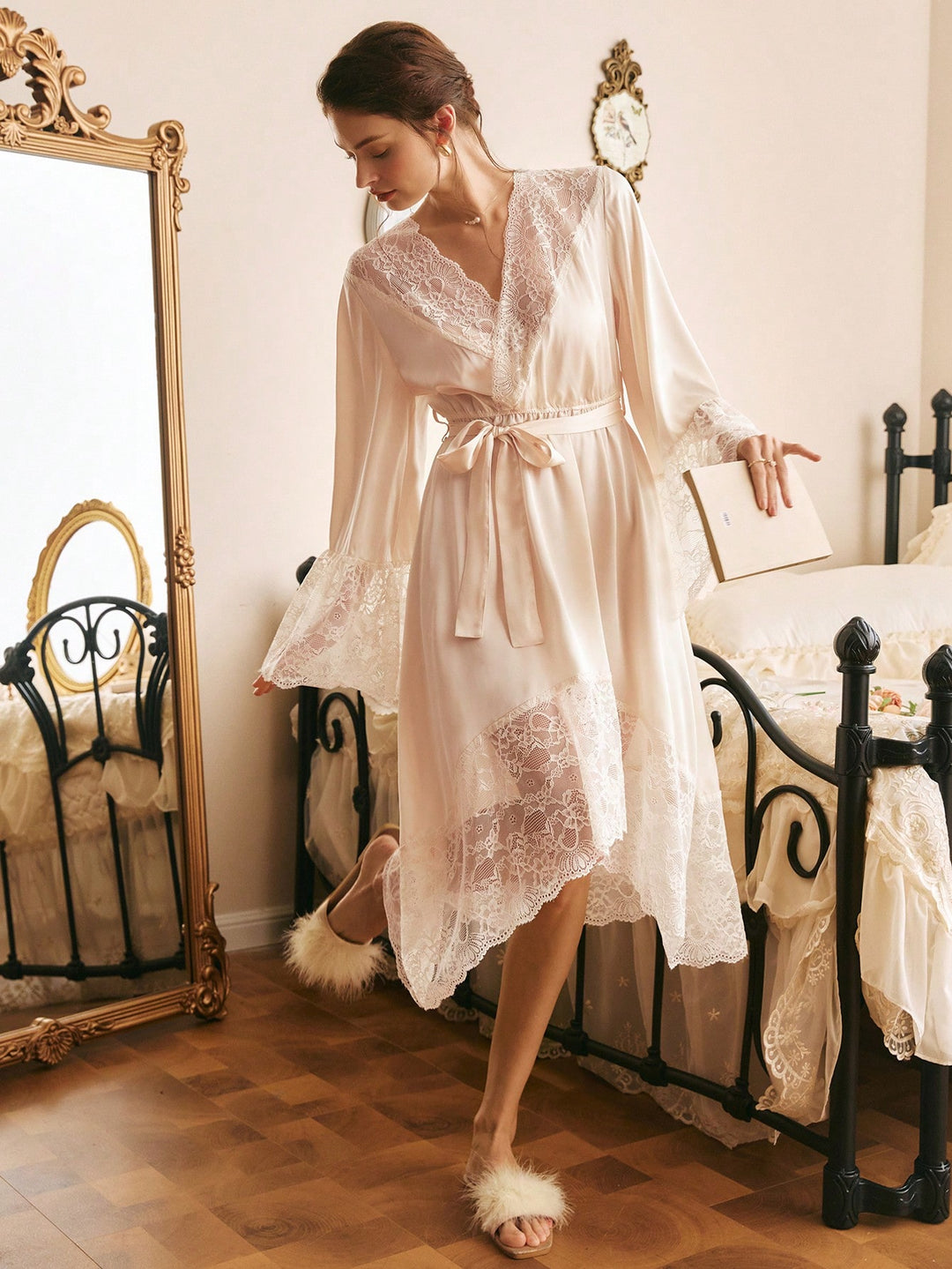 Cămașă SHEIN, auriu