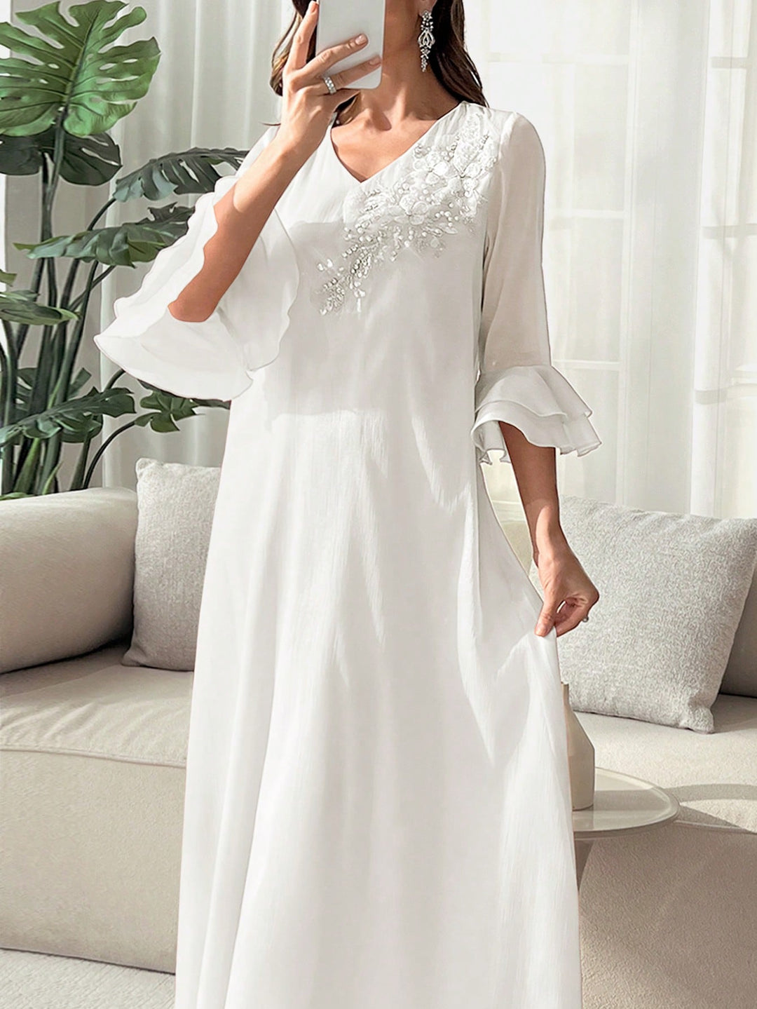 Rochie SHEIN, alb