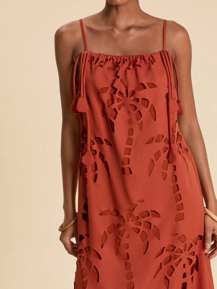 Rochie maxi SHEIN, maro