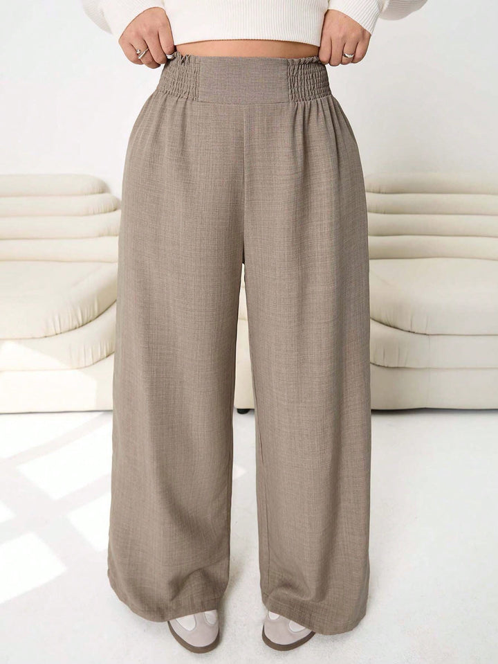 Pantaloni SHEIN, portocaliu