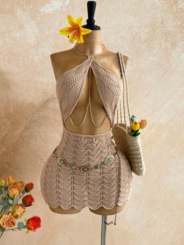 Rochie SHEIN, kaki