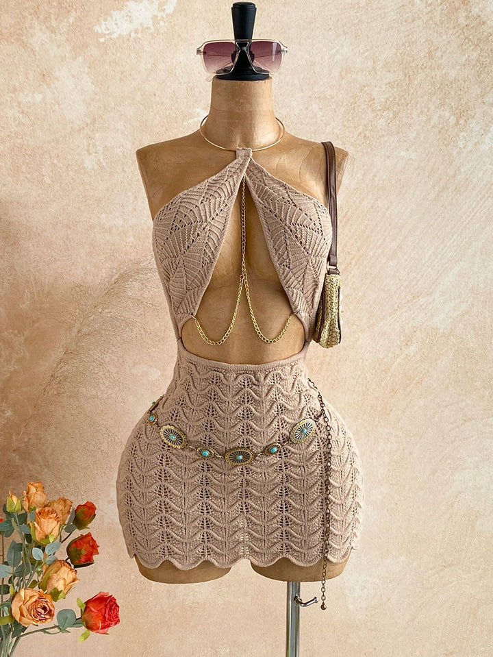 Rochie SHEIN, kaki