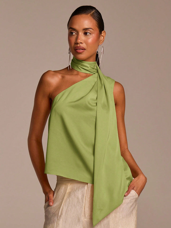 Top SHEIN, verde