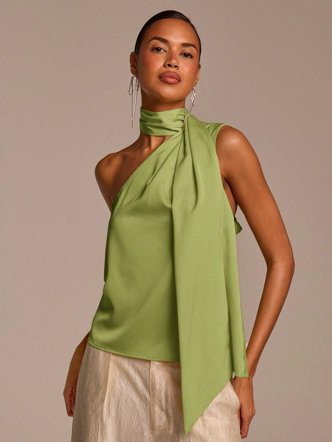 Top SHEIN, verde