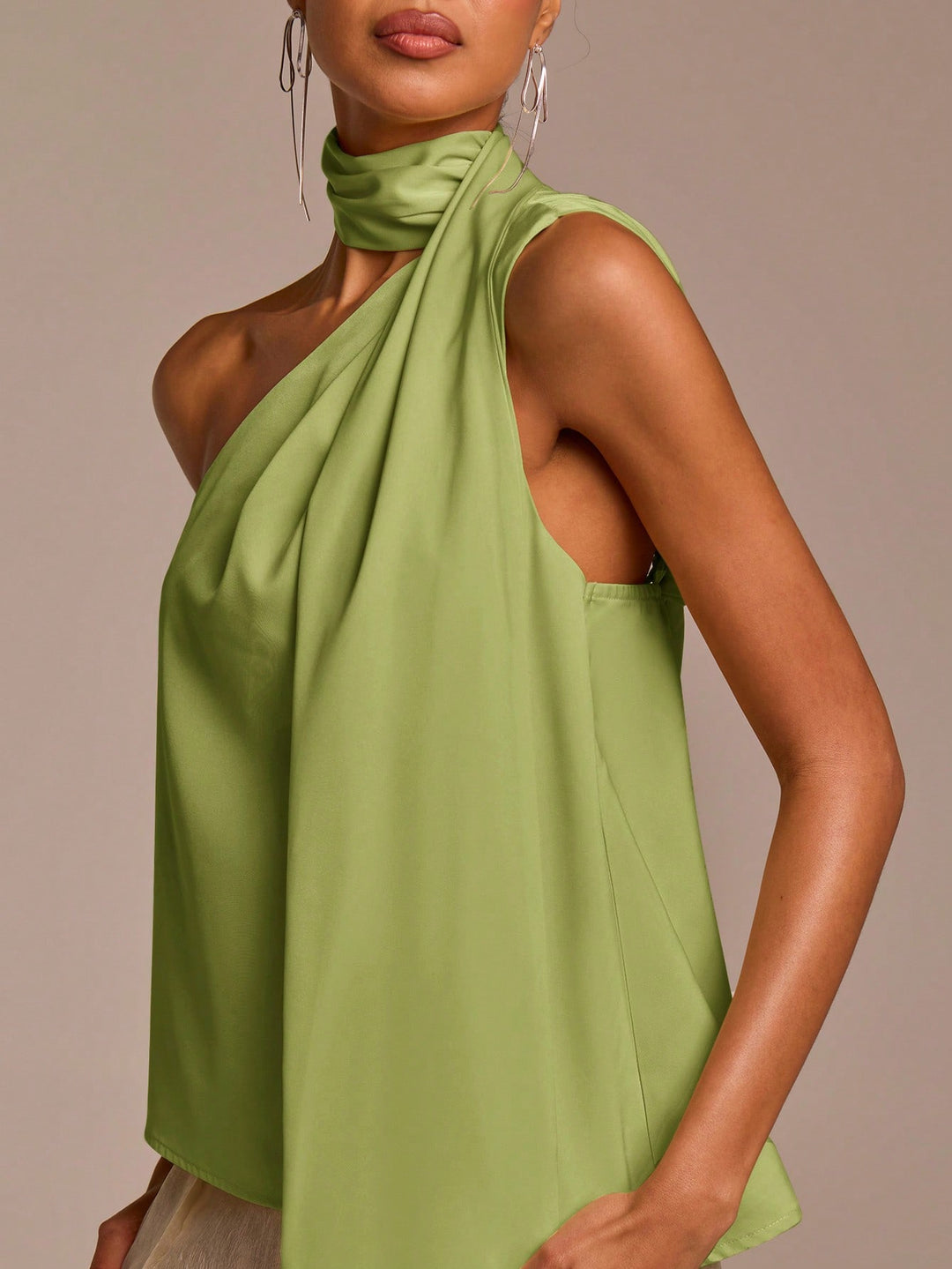 Top SHEIN, verde