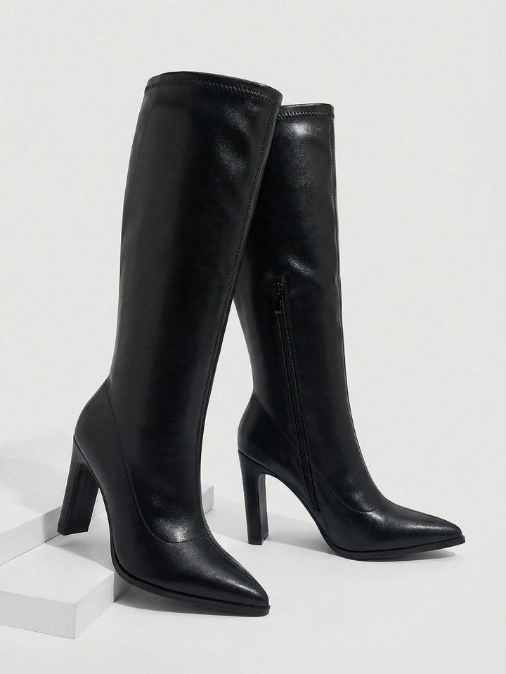 SHEIN csizma, fekete