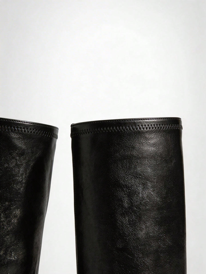 SHEIN csizma, fekete
